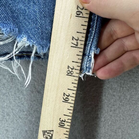 Agolde Jamie High Rise Classic Button Fly Straight Leg Jeans Size 26 - Picture 10 of 12